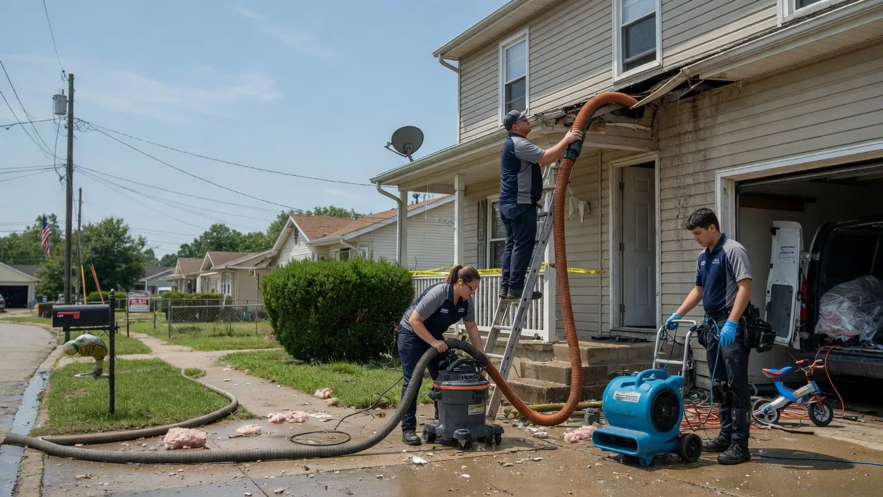 Water Damage Restoration in New Eagle, PA near me